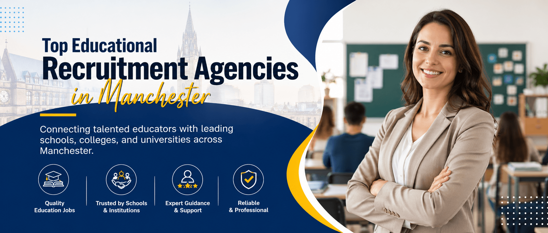 Top Educational Recruitment Agencies in Manchester