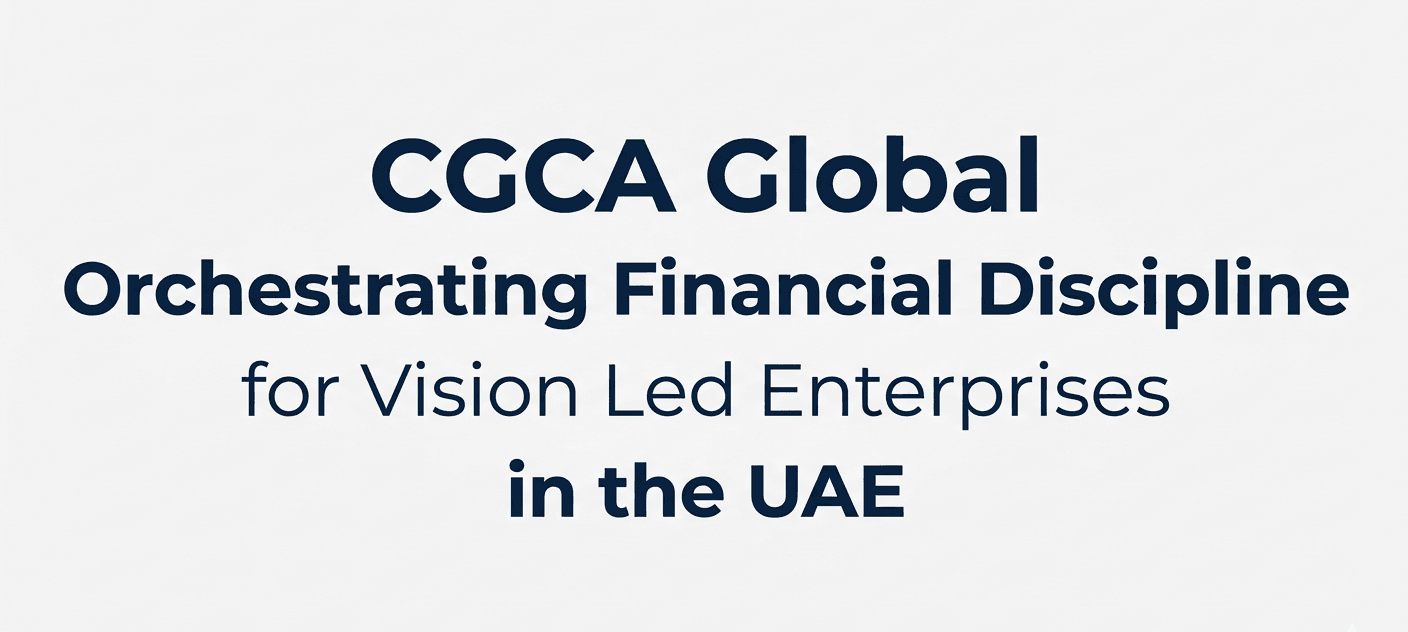 CGCA Global Orchestrating Financial Discipline for Vision Led Enterprises in the UAE