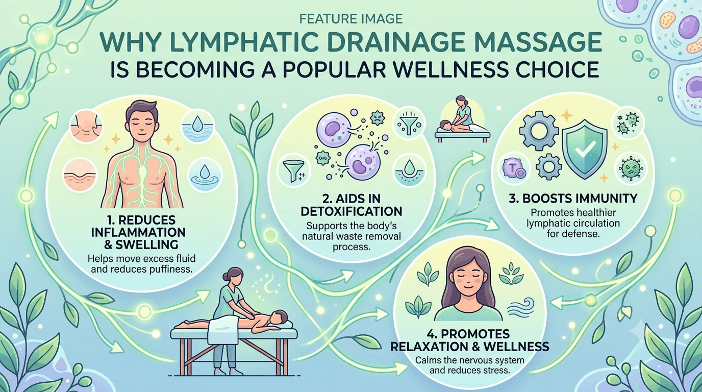 Why Lymphatic Drainage Massage Is Becoming a Popular Wellness Choice