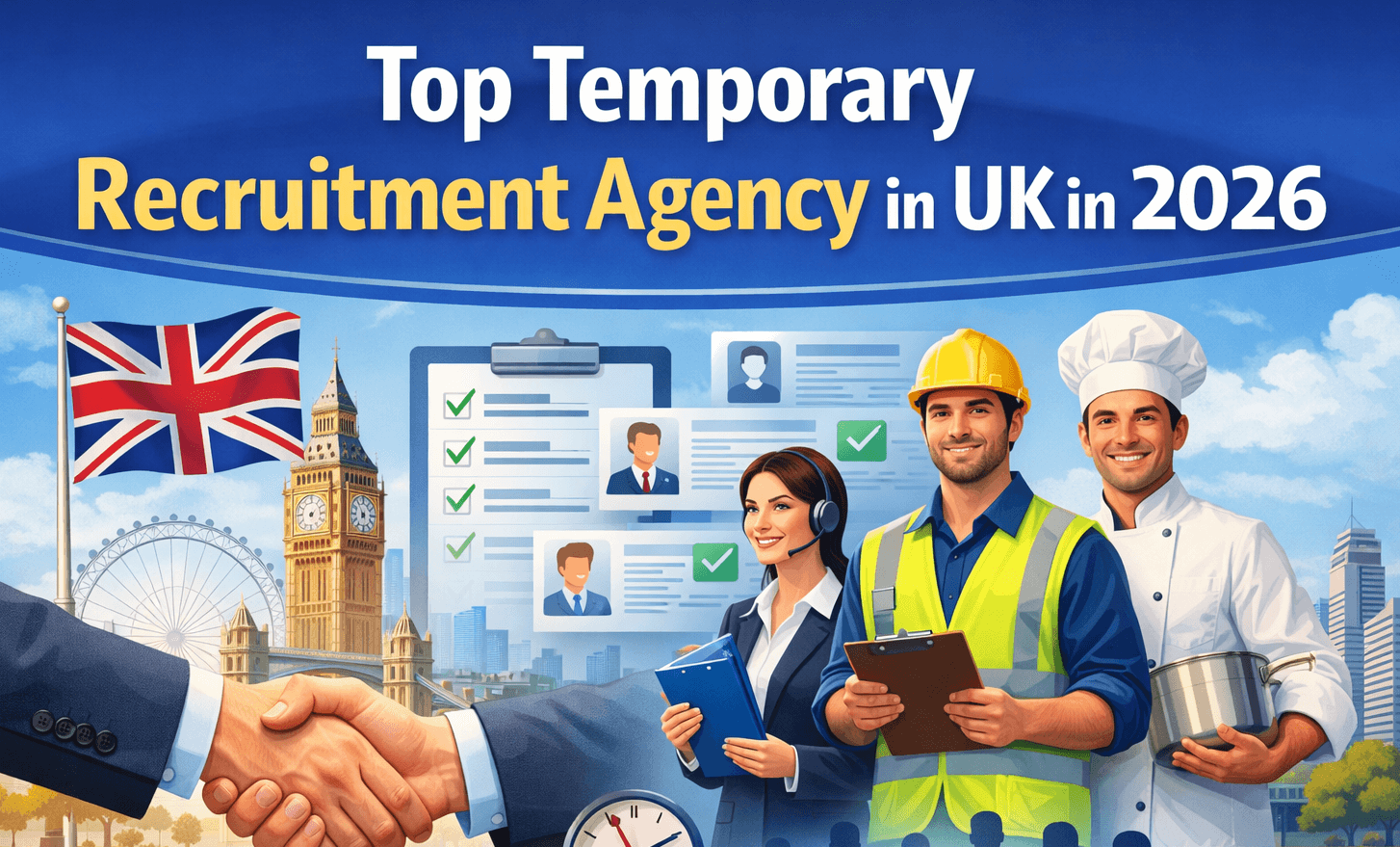 Top Temporary Recruitment Agency in UK in 2026