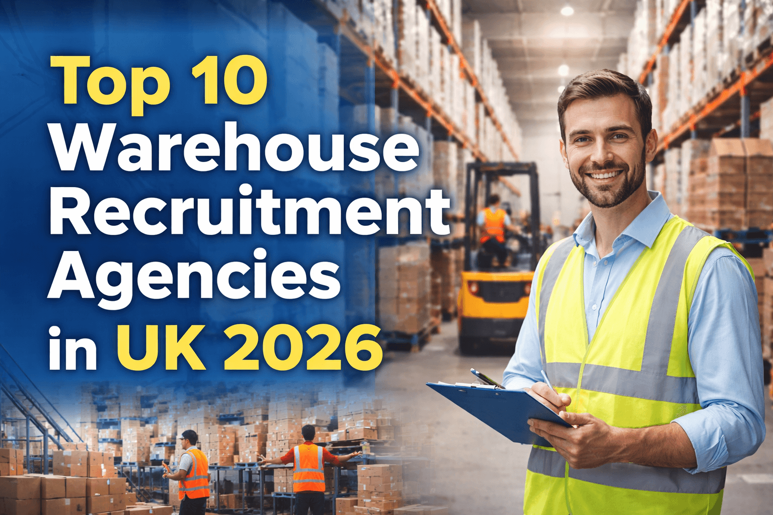 Top 10 warehouse recruitment agencies in UK 2026