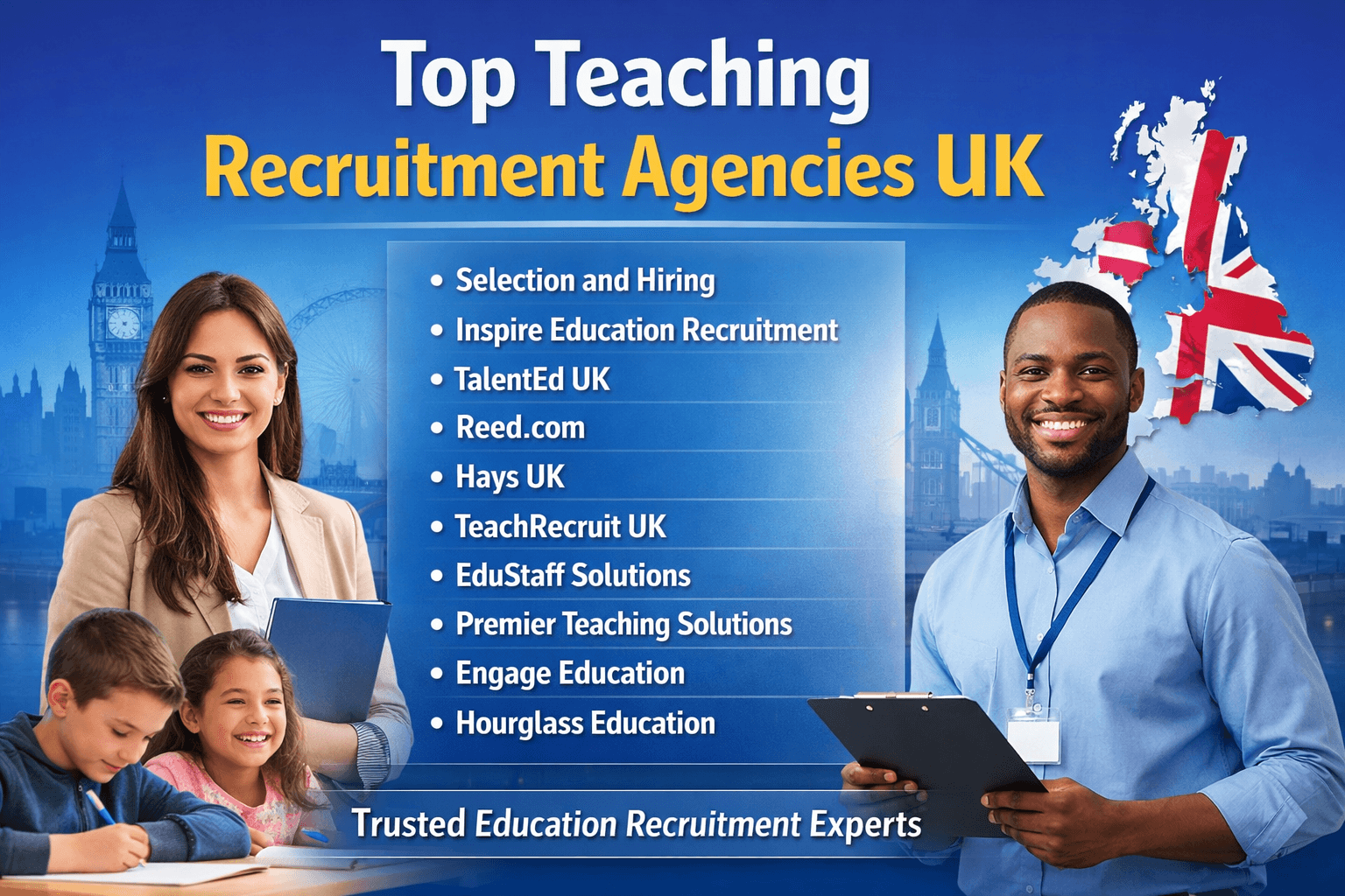 Top 10 Teaching Recruitment Agencies UK: Finding the Right Partner for Your Career