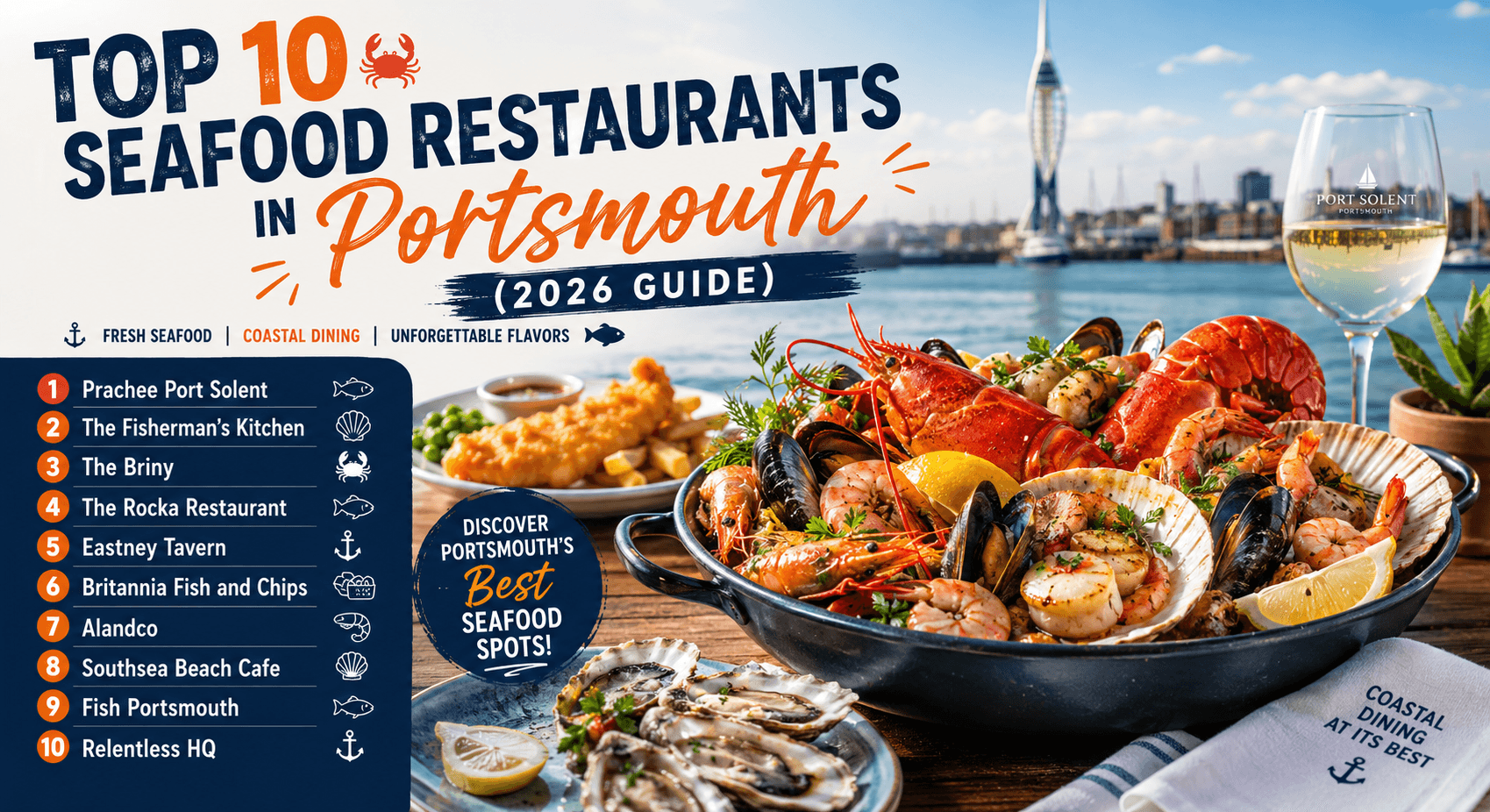 Top 10 Seafood Restaurants in Portsmouth (2026 Guide)