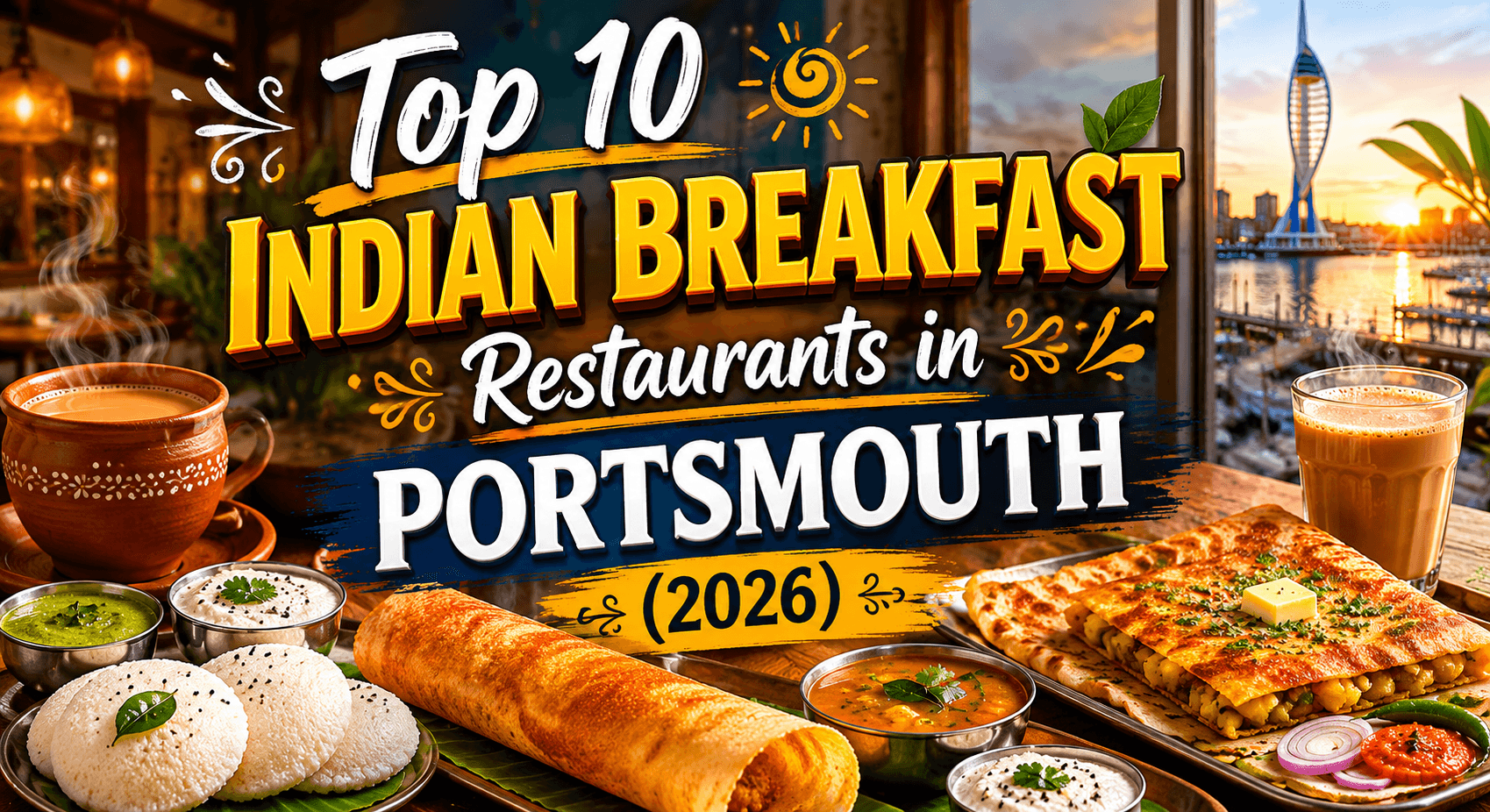 Top 10 Indian Breakfast Restaurants in Portsmouth (2026)