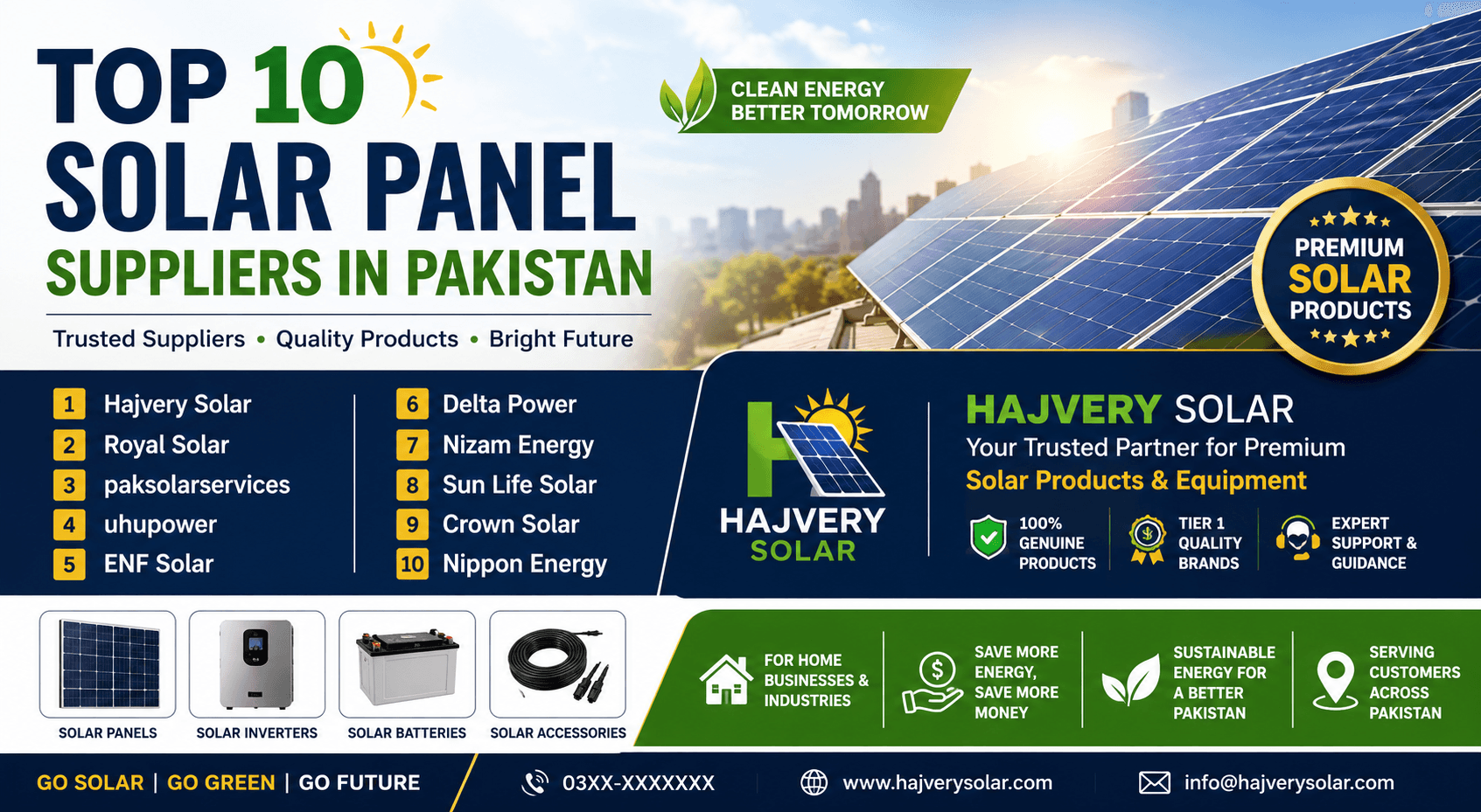 Top 10 Solar Panel Suppliers in Pakistan