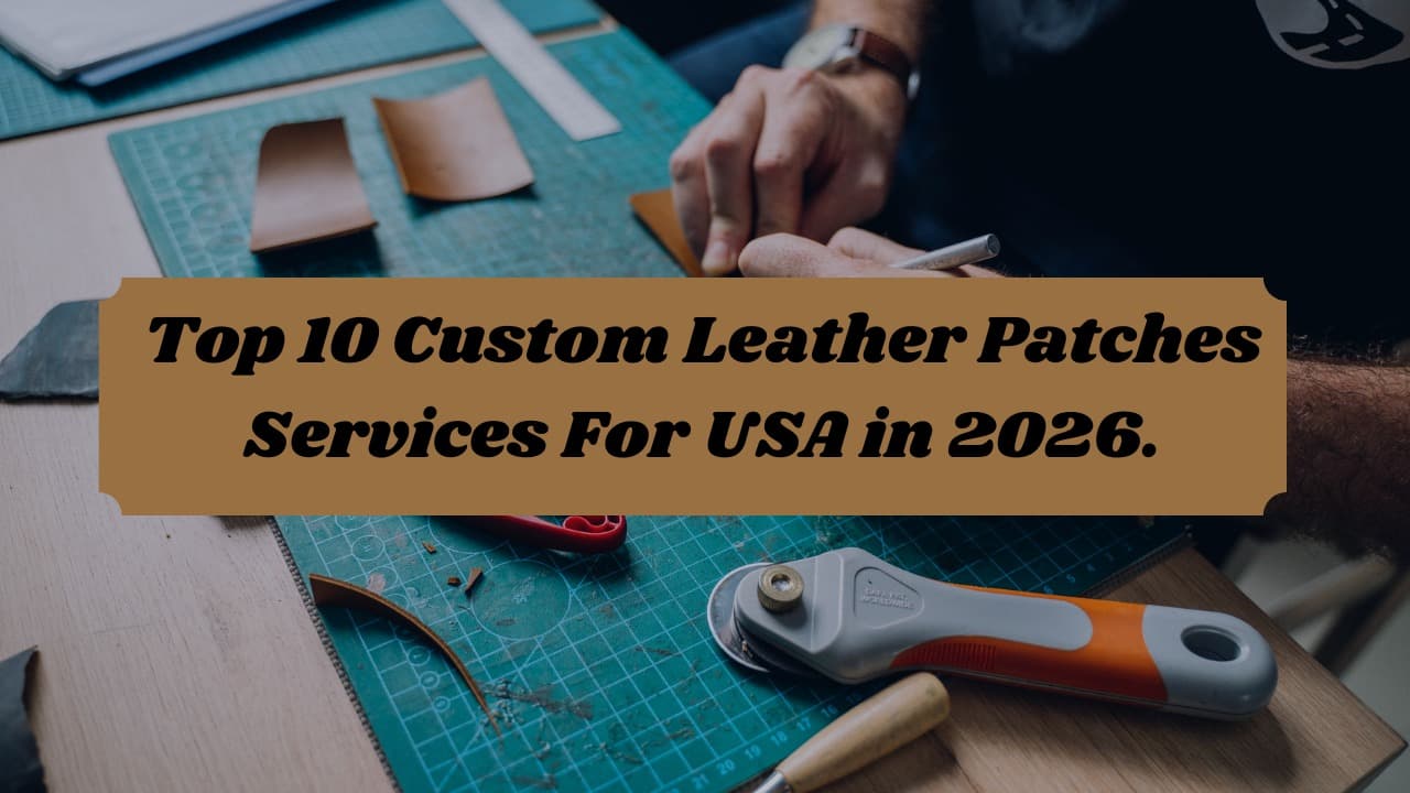Top 10 Custom Leather Patches Services in USA 2026(Updated List)