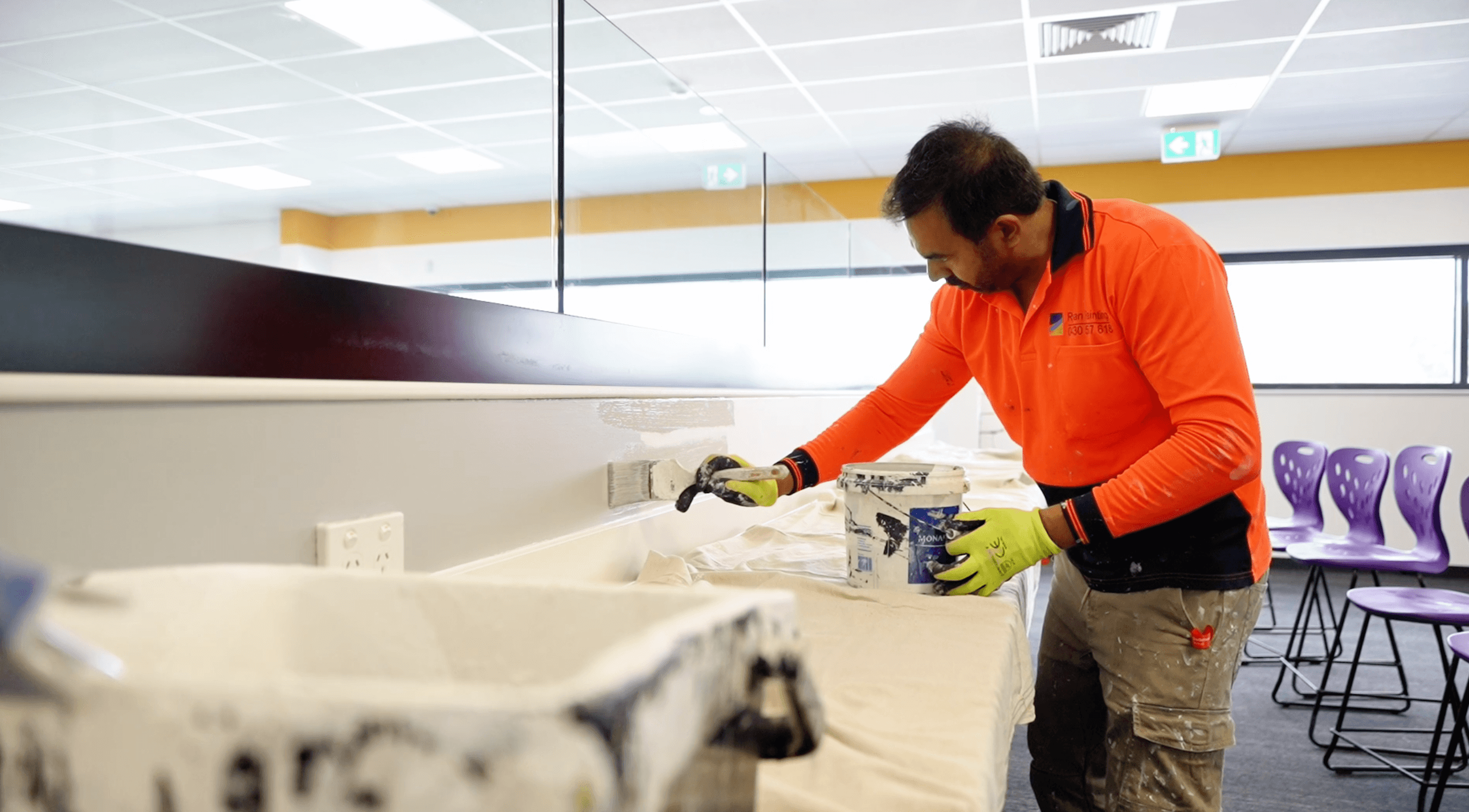 How Commercial Painting Services in Melbourne Help Businesses Create Better Workspaces