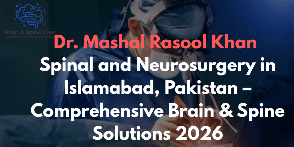 Spinal and Neurosurgery in Islamabad, Pakistan – Comprehensive Brain & Spine Solutions 2026