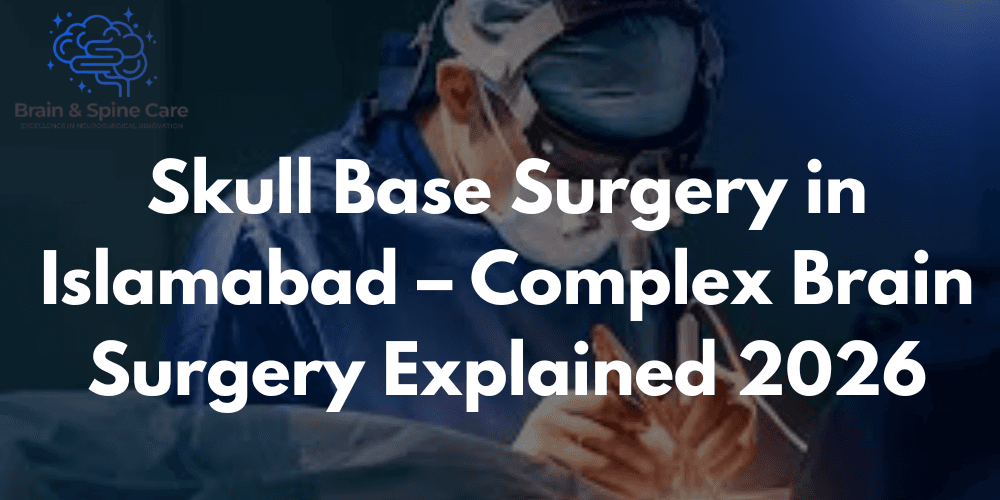 Skull Base Surgery in Islamabad – Complex Brain Surgery Explained 2026