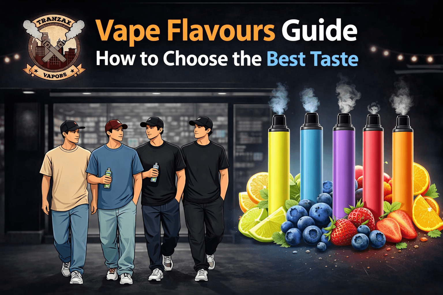 Vape Flavours Guide: How to Choose the Best Taste (2026)
