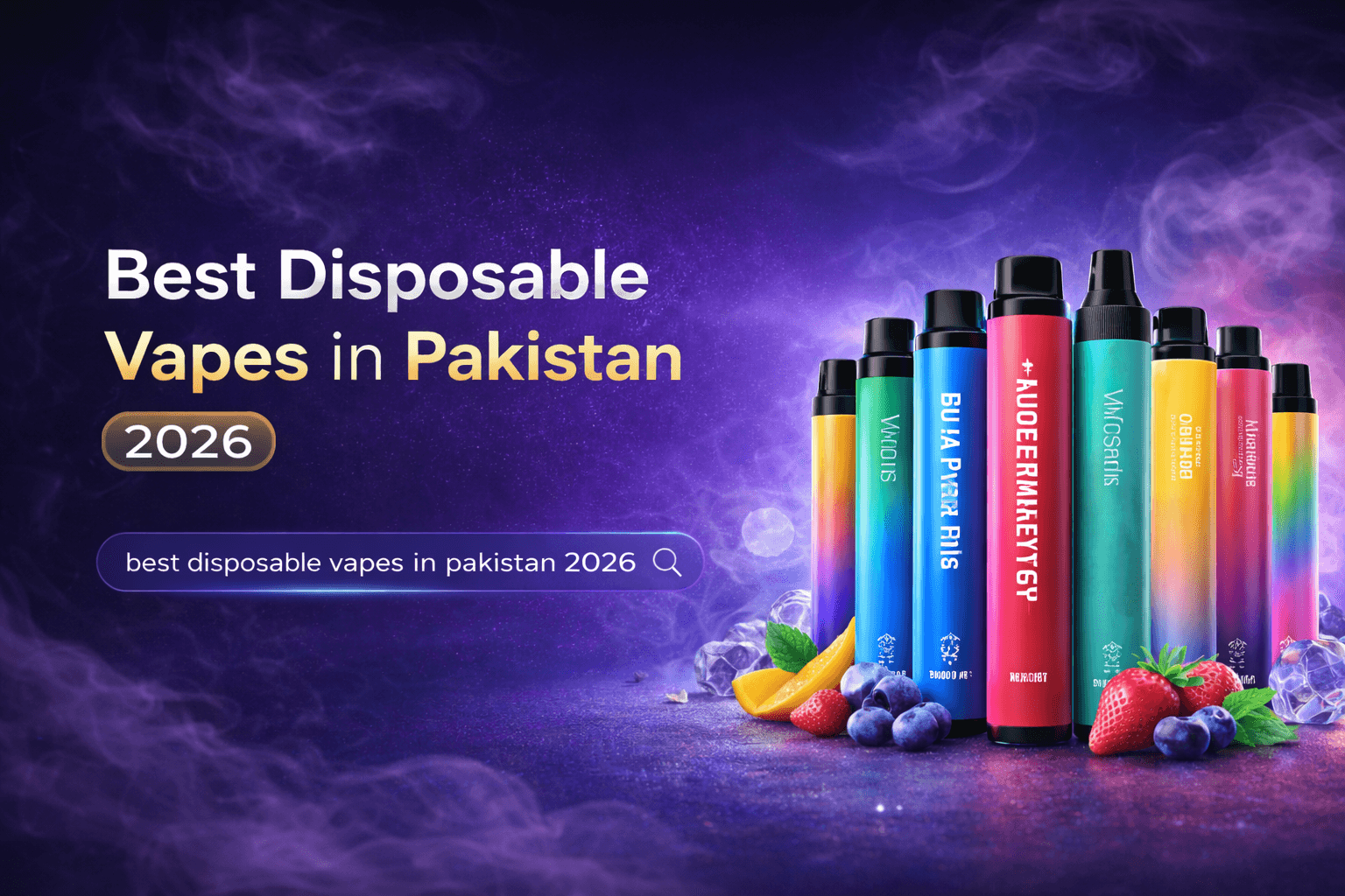 Top 10 Disposable Vapes in Pakistan (2026 Updated List) | Best Disposable Vapes in Pakistan