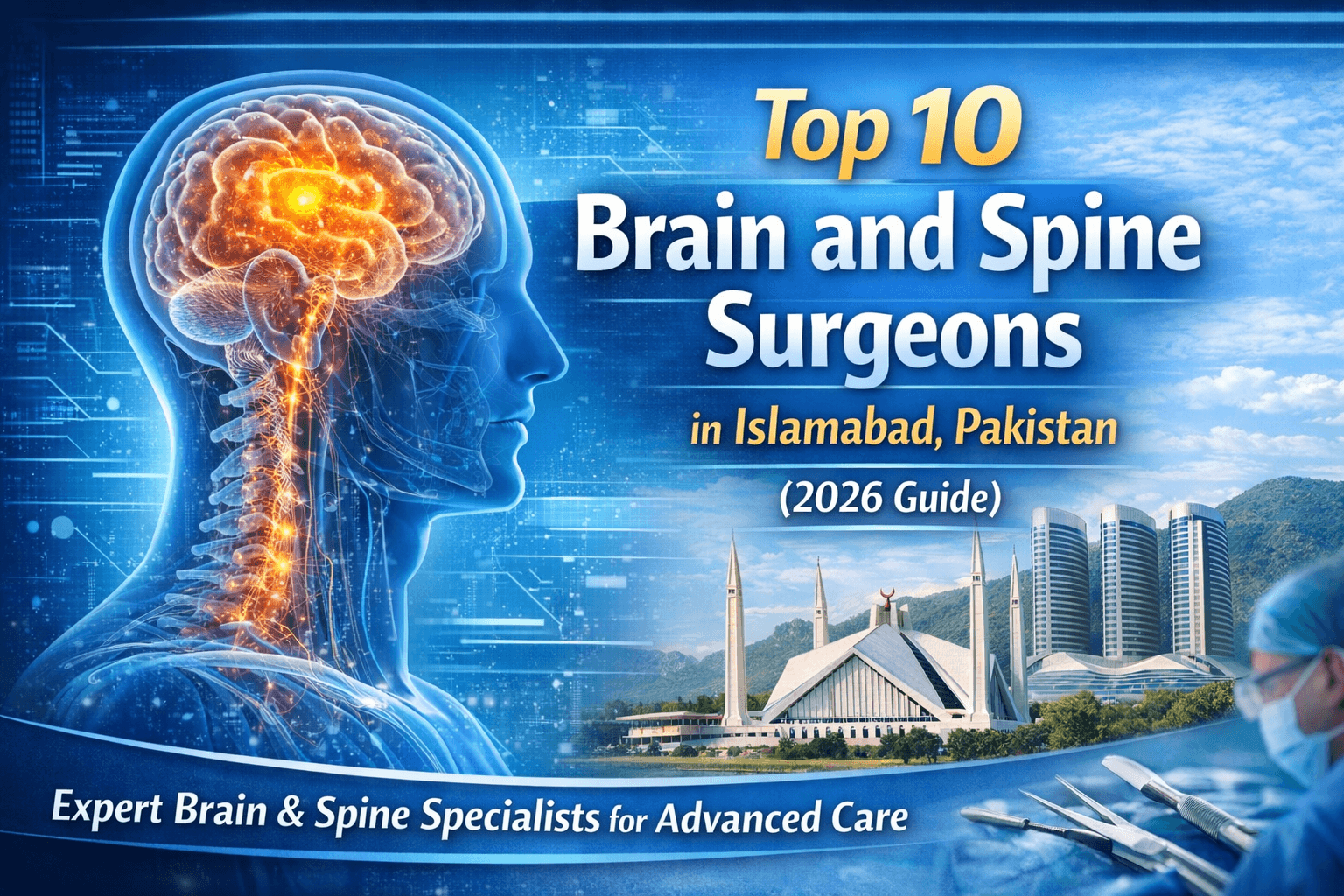 Top 10 Brain and Spine Surgeons in Islamabad, Pakistan (2026 Guide)