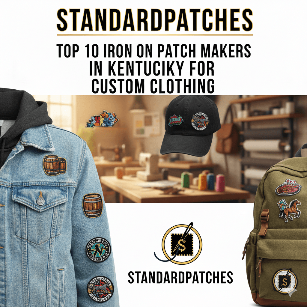 Top 10 Iron On Patch Makers in Kentucky for Custom Clothing