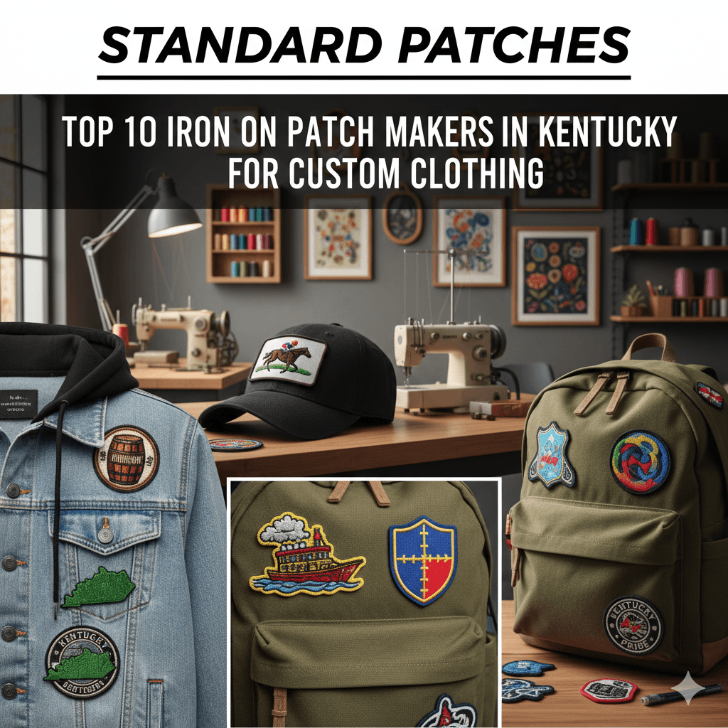 Top 10 Iron On Patch Makers in Kentucky for Custom Clothing