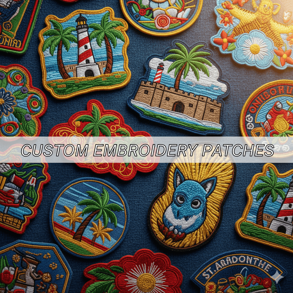 Best Custom Embroidery Patch St. Augustine