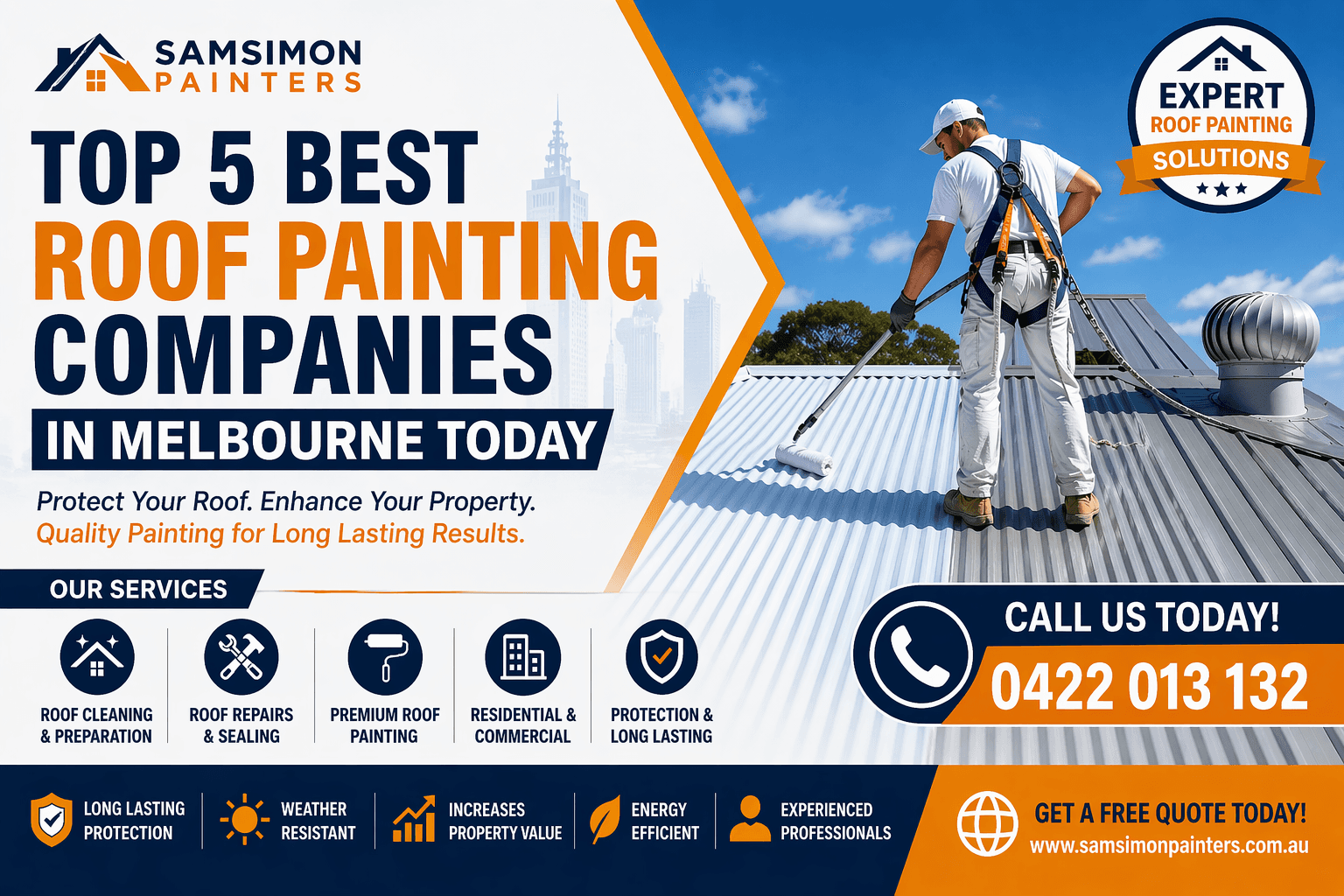 Top 5 Best Roof Painting Companies in Melbourne Today