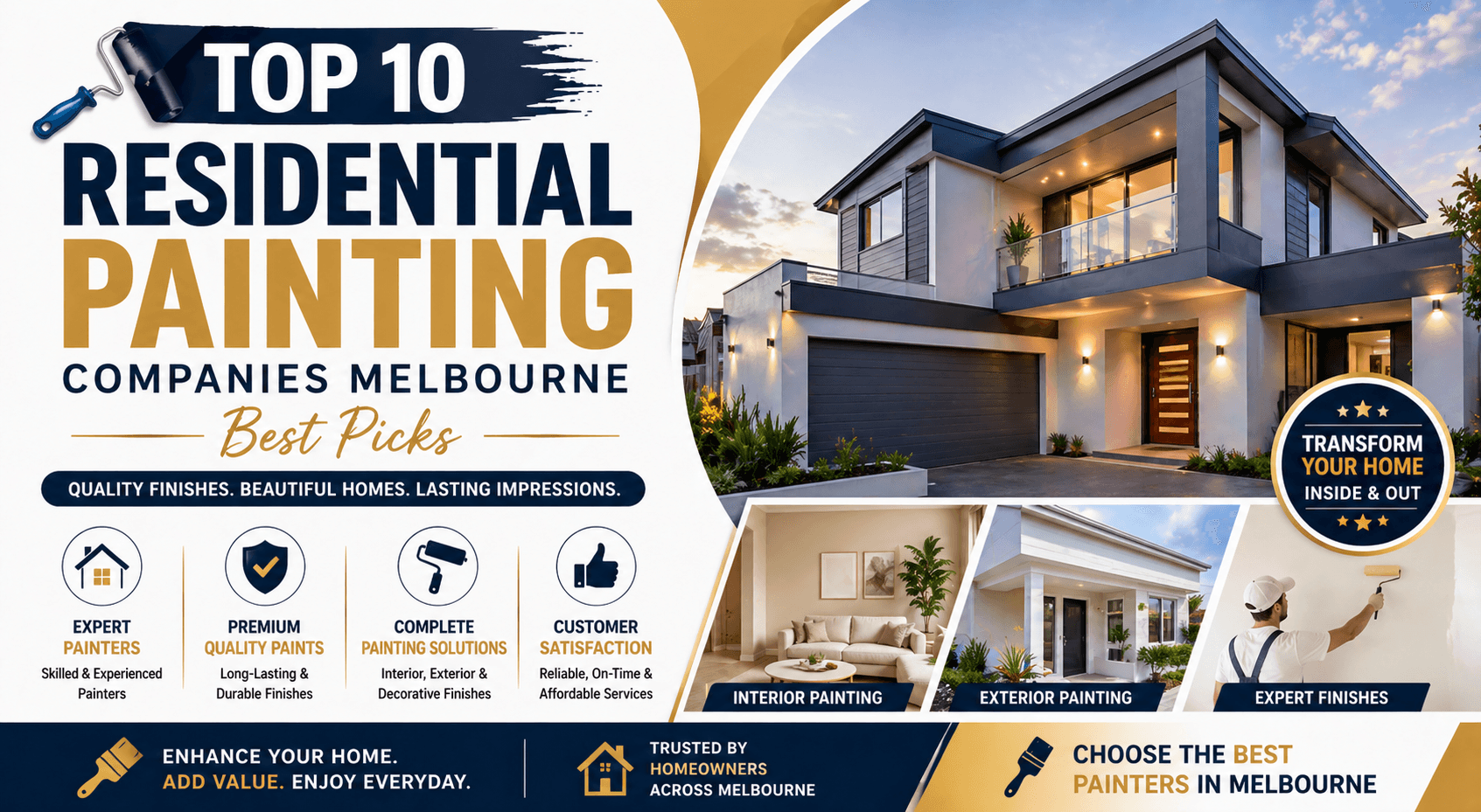 Top 10 Residential Painting Companies Melbourne Best Picks