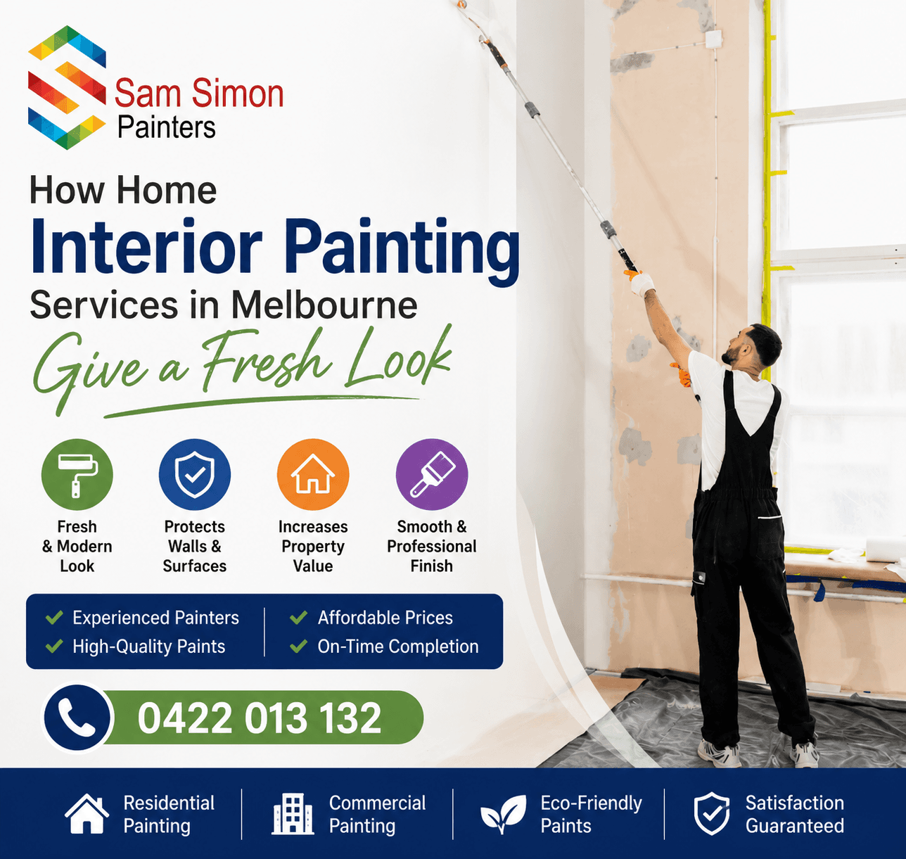 How Home Interior Painting Services in Melbourne Give a Fresh Look
