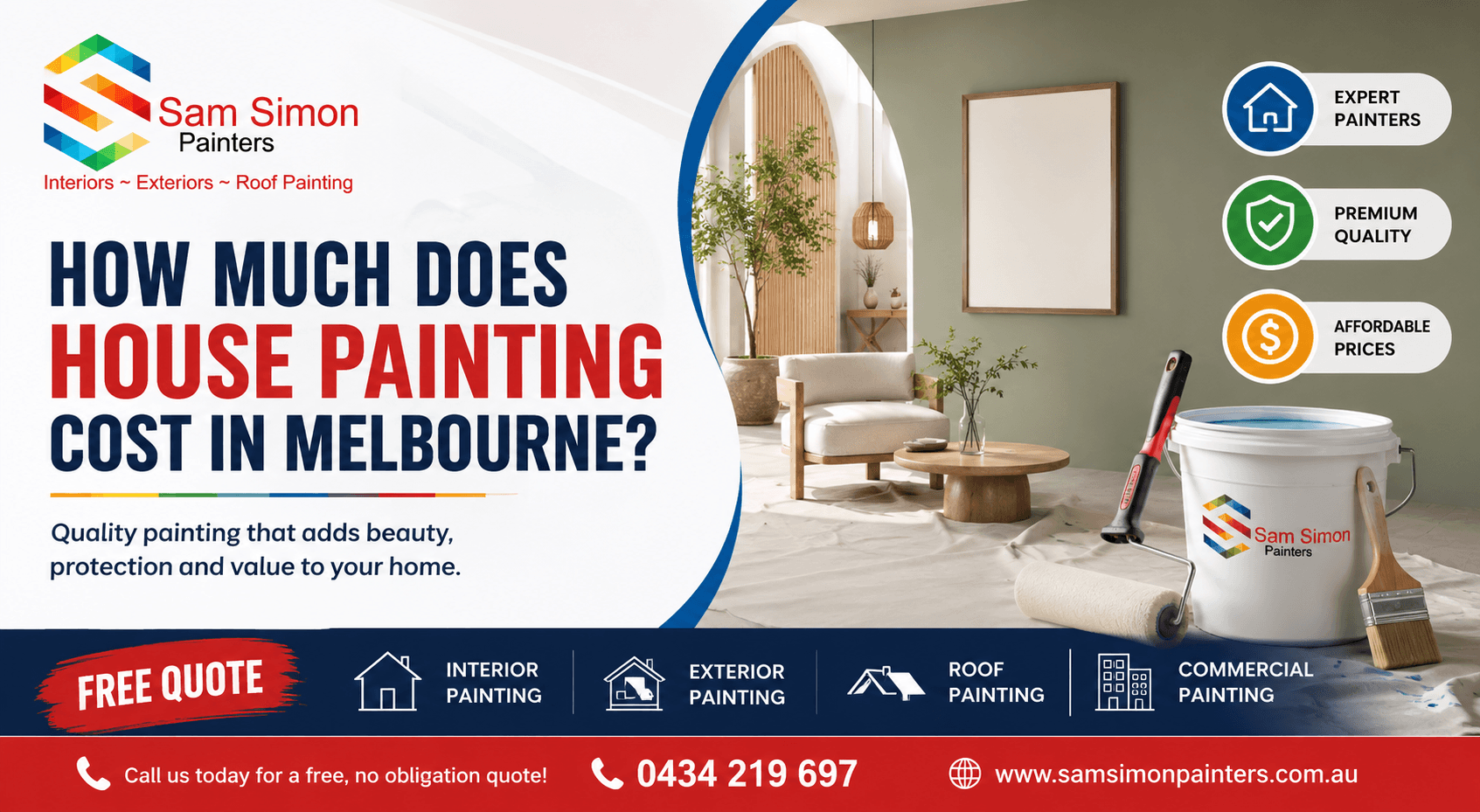 How Much Does House Painting Cost in Melbourne?
