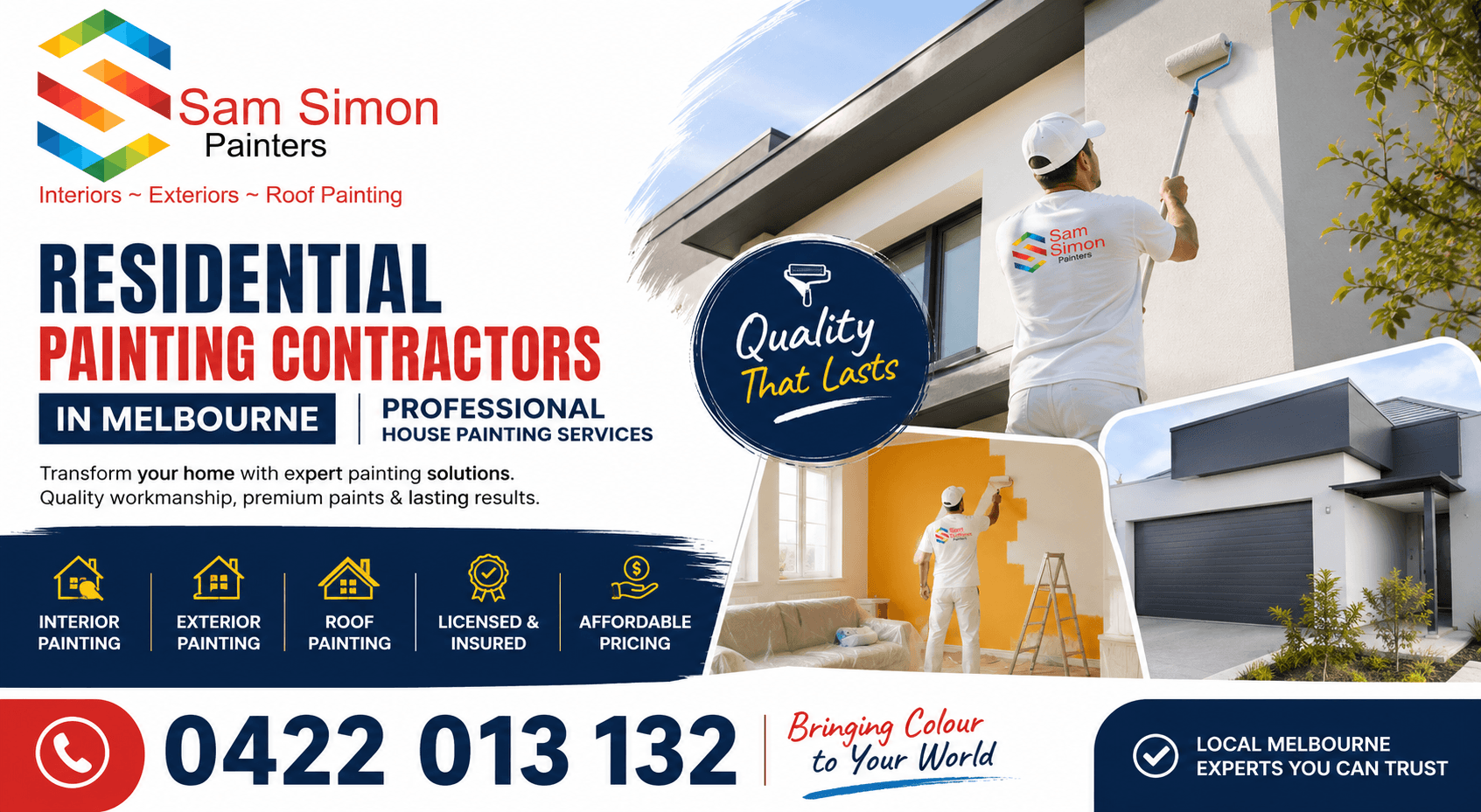 Residential Painting Contractors in Melbourne | Professional House Painting Services