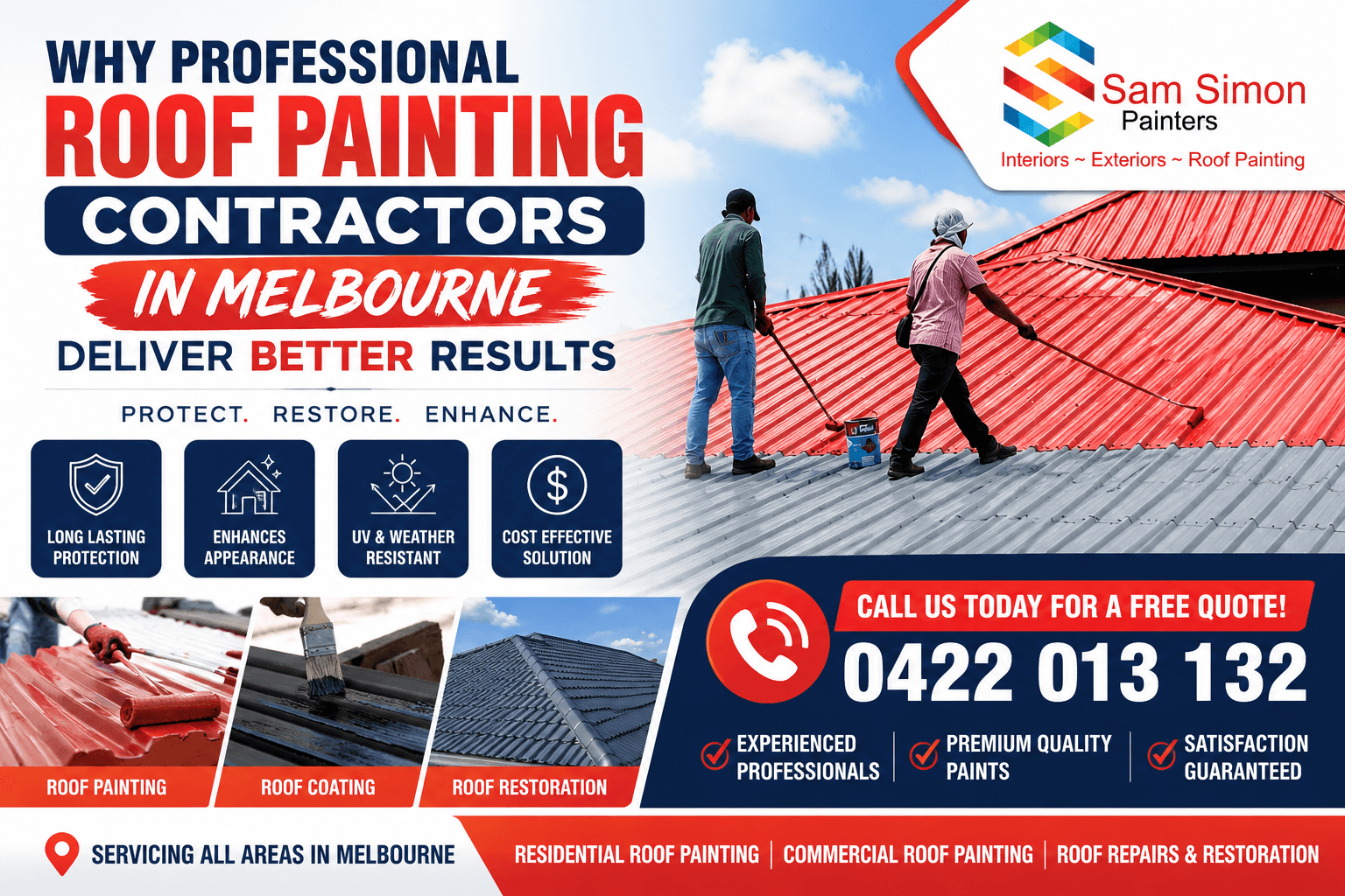 Why Professional Roof Painting Contractors in Melbourne Deliver Better Results