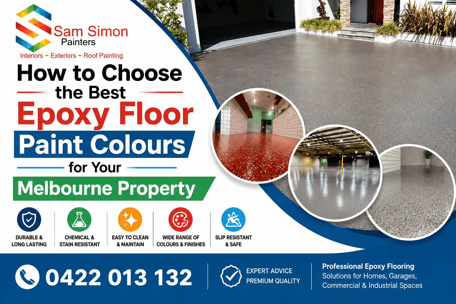 How to Choose the Best Epoxy Floor Paint Colours for Your Melbourne Property