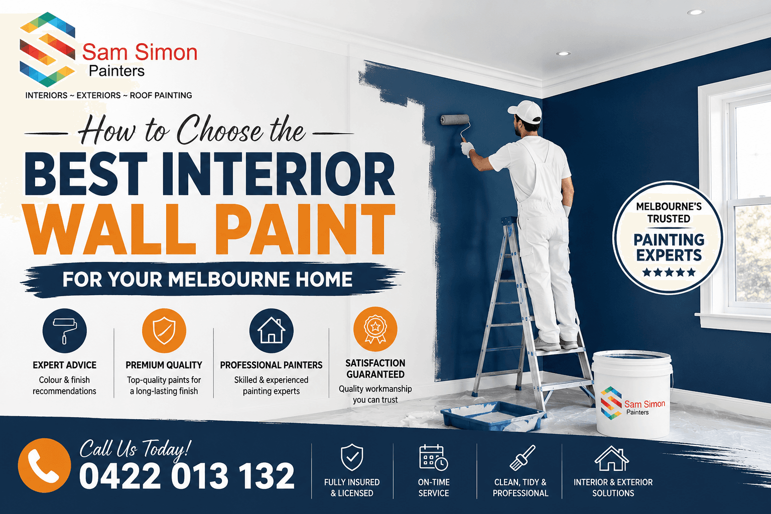 How to Choose the Best Interior Wall Paint for Your Melbourne Home
