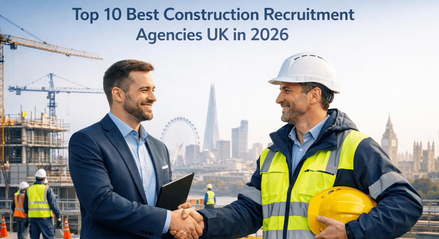 Top 10 Best Construction Recruitment Agencies UK in 2026