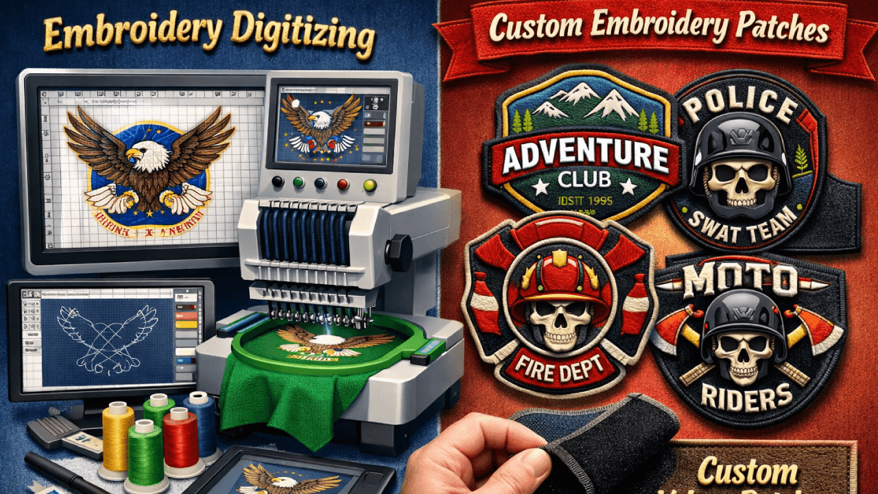 Custom Embroidery Patches: Where Craftsmanship Meets Modern Expression