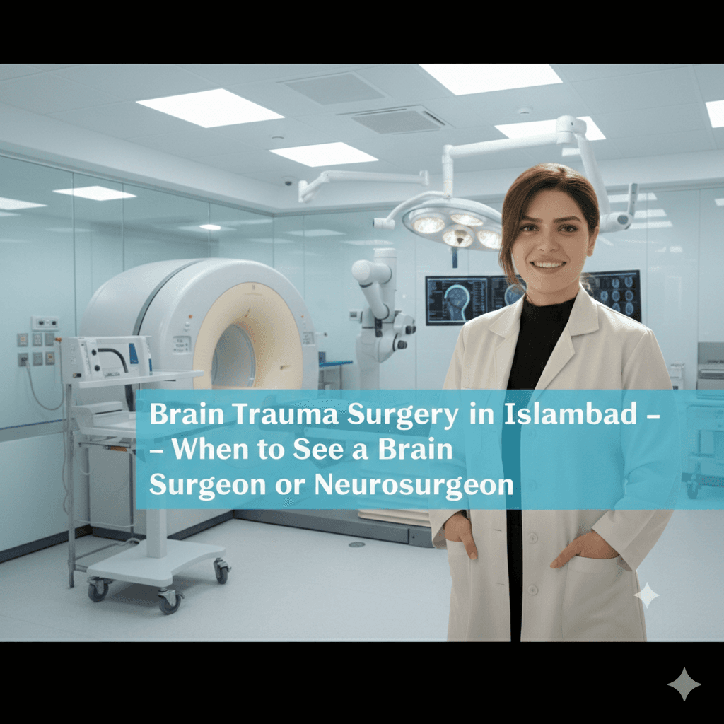 Brain Trauma Surgery in Islamabad – When to See a Brain Surgeon or Neurosurgeon