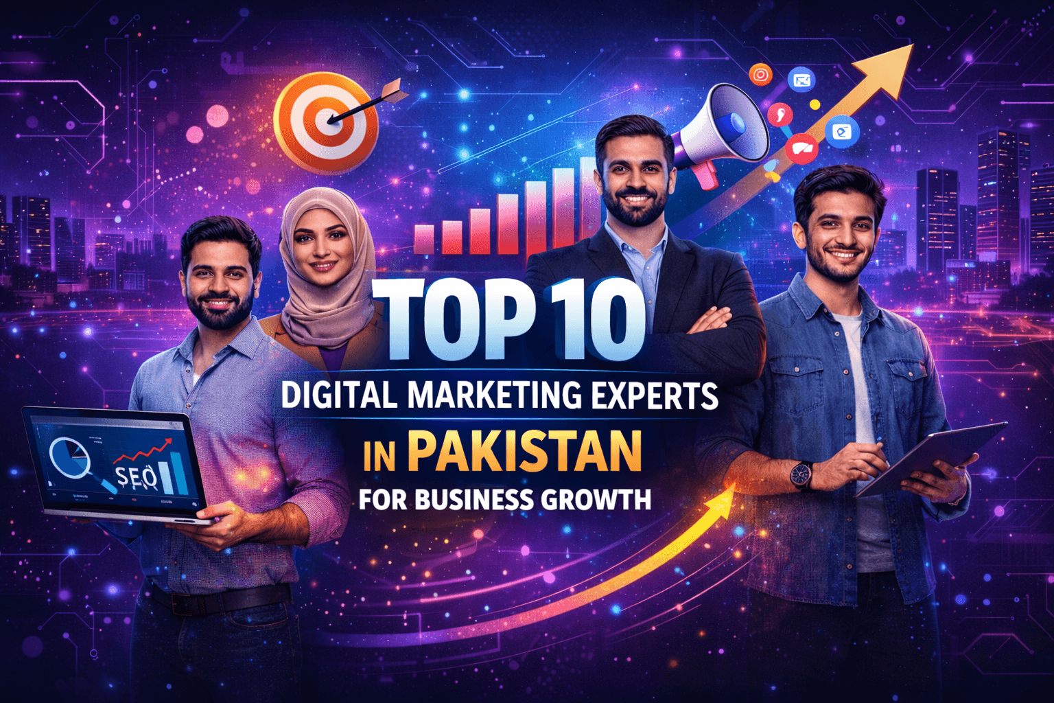 Top 10 Digital Marketing Experts in Pakistan for Business Growth